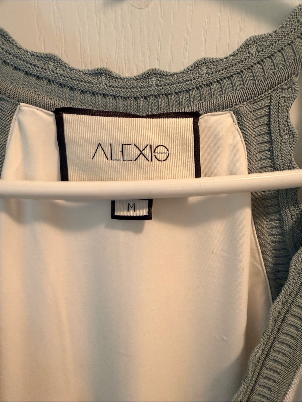 Alexis Allia Striped Knit Midi Dress Sz M - Picture 6 of 8